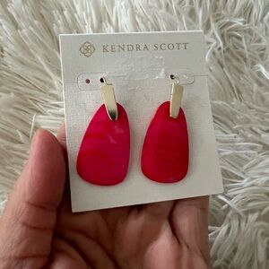 Kendra Scott Marty Earrings Pink - Mother of Pearl